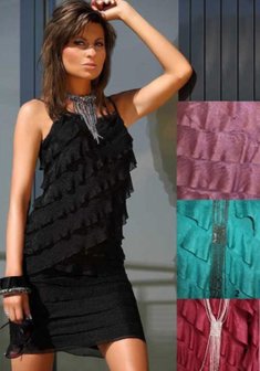 Вечернее платье 463-V31123. С прямой юбкой, короткое без шлейфа.