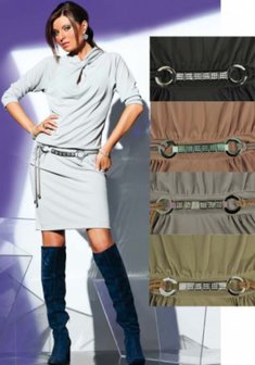 Вечернее платье 550-V31128. С прямой юбкой, короткое без шлейфа.