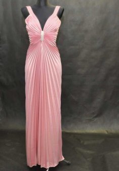 Вечернее платье 3006-V31136. В греческом стиле, длинное без шлейфа.