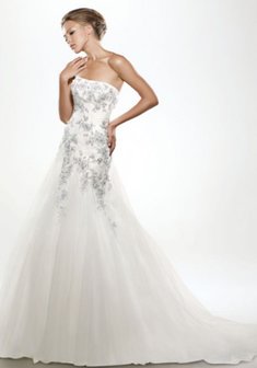 Свадебное платье BS-65-Д31383. Силуэт Русалка (Рыбка), длинное со шлейфом.