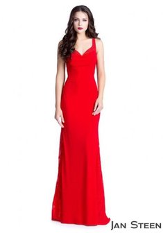 Вечернее платье J68288. Силуэт Русалка (Рыбка), длинное со шлейфом.