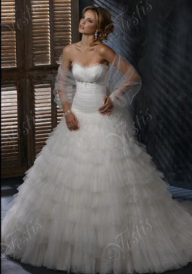 Свадебное платье VN6-V31019 - Свадебные платья и аксессуары Vestis