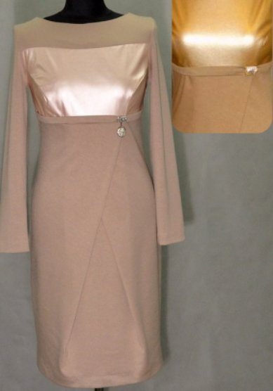 Вечернее платье 576 с длинным рукавом-V31132 - Свадебные платья и аксессуары Vestis