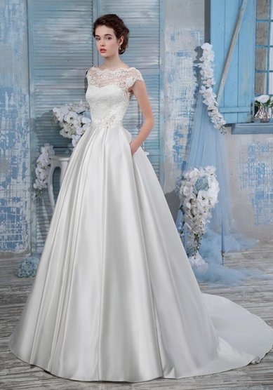 Свадебное платье J68223 - свадебные вечерние платья в Самаре JULIA