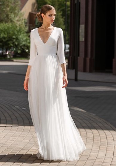 Свадебное платье J68241 - свадебные вечерние платья в Самаре JULIA