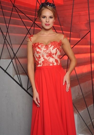 Вечернее платье J68302 - свадебные вечерние платья в Самаре JULIA