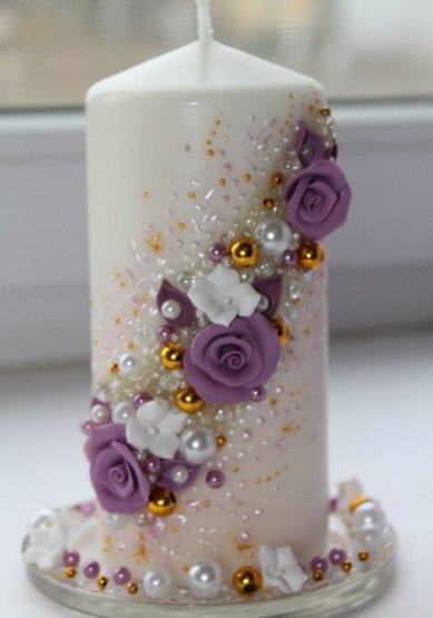 Свеча М32271 - Салон аксессуаров Мастерская Валерии Горбуновой