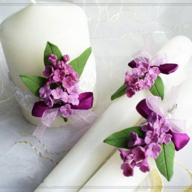 Свеча М32273 - Салон аксессуаров Мастерская Валерии Горбуновой