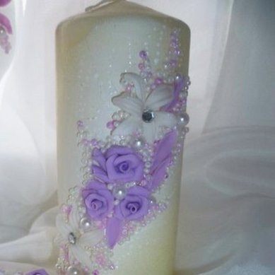 Свеча М32274 - Салон аксессуаров Мастерская Валерии Горбуновой